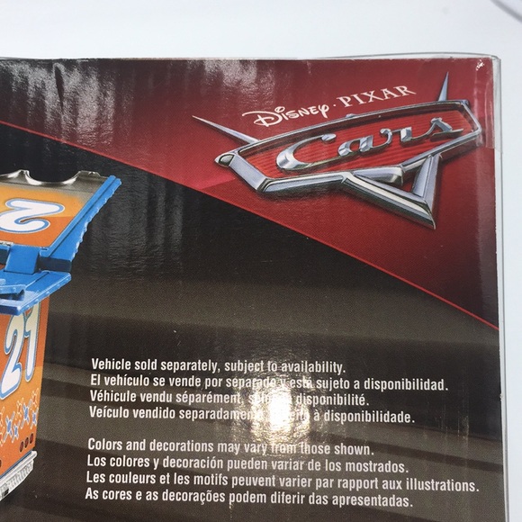 Disney Pixar Cars Speedy Comet’s Hauler Transport Truck Blinkr 21 Mattel Toy - Picture 10 of 14